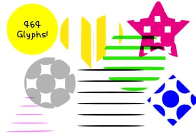 Strips & Spots by GraphicsBam Fonts — Dingbats Font — thumbnail 3