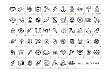 Struggle by YandiDesigns — Dingbats Font — thumbnail 2