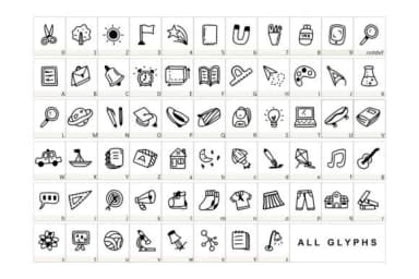 Student by YandiDesigns — Dingbats Font — thumbnail 2