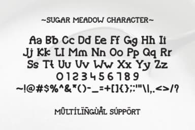 Sugar Meadow by Letterayu — Slab Serif Font — thumbnail 6