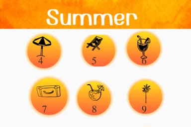Summer by Nongyao — Dingbats Font — thumbnail 4