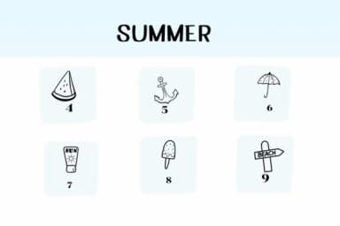 Summer by Ketsarin — Dingbats Font — thumbnail 4