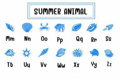 Summer Animal by PraewDesigns — Dingbats Font — thumbnail 3