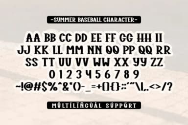 Summer Baseball by CraftedType Studio — Slab Serif Font — thumbnail 2