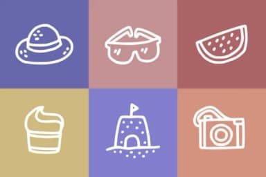 Summer Beach by YandiDesigns — Dingbats Font — thumbnail 3