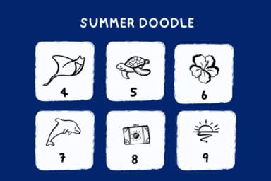 Summer Doodle by Bee piyanuch — Dingbats Font — thumbnail 7