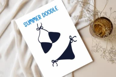 Summer Doodle by PraewDesigns — Dingbats Font — thumbnail 7