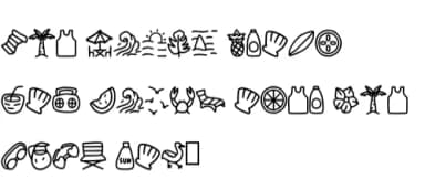 Summer Doodle by CrafterFonts — Dingbats Font — thumbnail 5