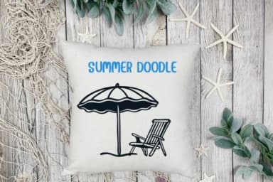 Summer Doodles by PraewDesigns — Dingbats Font — thumbnail 6