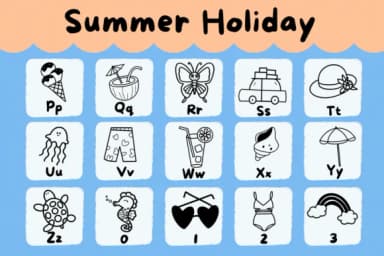 Summer Holiday by Natchuta — Dingbats Font — thumbnail 3