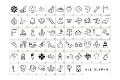 Summer Holidays by YandiDesigns — Dingbats Font — thumbnail 2