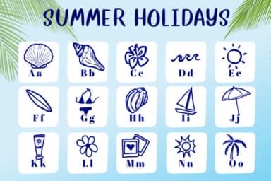 Summer Holidays by CHANOK — Dingbats Font — thumbnail 2