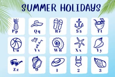 Summer Holidays by CHANOK — Dingbats Font — thumbnail 3