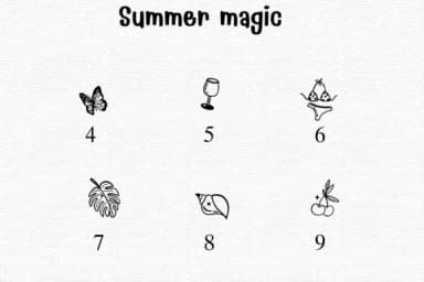 Summer Magic by Sontaya — Dingbats Font — thumbnail 4