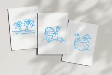 Summer Party Doodles by CHANOK — Dingbats Font — thumbnail 6