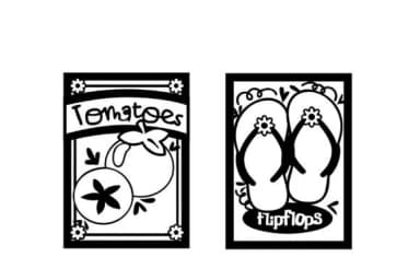 Summer Seeds Dingbats by Illustration Ink — Dingbats Font — thumbnail 5