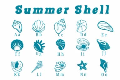 Summer Shell by Suphitchaya — Dingbats Font — thumbnail 2