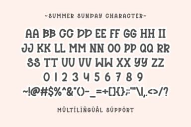 Summer Sunday by CraftedType Studio — Slab Serif Font — thumbnail 3