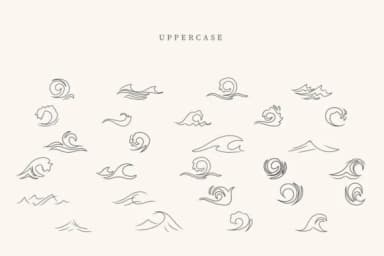 Summer Wave by CraftedType Studio — Dingbats Font — thumbnail 2