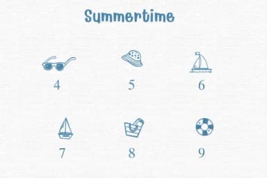 Summertime by Sontaya — Dingbats Font — thumbnail 4