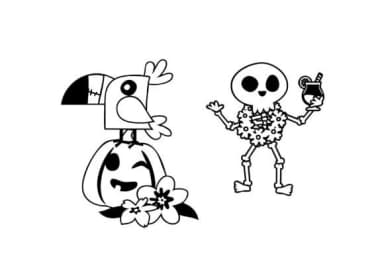 Summerween Dingbats by Illustration Ink — Dingbats Font — thumbnail 6