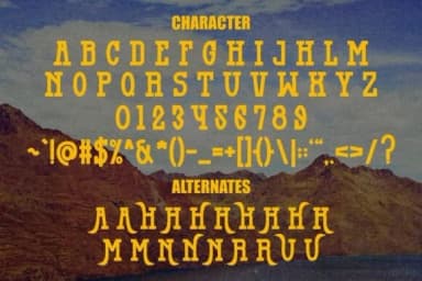 Summit Chores by Pian45 — Slab Serif Font — thumbnail 3