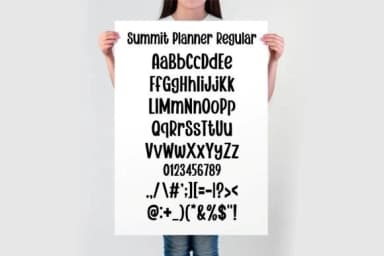 Summit Planner Bundle by TonisArtStudio — Slab Serif Font — thumbnail 6