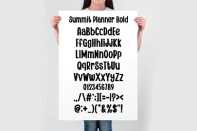 Summit Planner Bundle by TonisArtStudio — Slab Serif Font — thumbnail 8