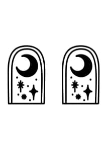 Sun and Moon by Chonada — Dingbats Font — thumbnail 7