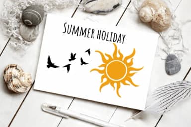 Sun Doodle by PraewDesigns — Dingbats Font — thumbnail 6