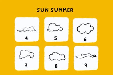 Sun Summer by Bee piyanuch — Dingbats Font — thumbnail 7