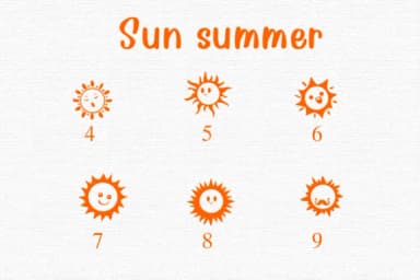 Sun Summer by Sontaya — Dingbats Font — thumbnail 4