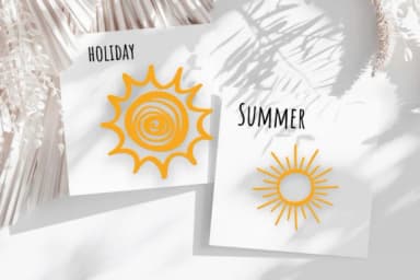 Sun Summer by PraewDesigns — Dingbats Font — thumbnail 5