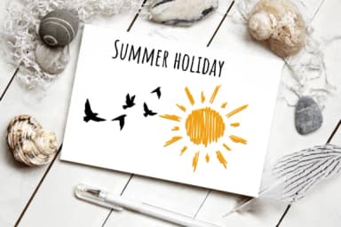 Sun Summer by PraewDesigns — Dingbats Font — thumbnail 6
