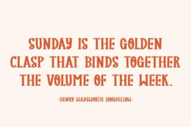 Sunday Planner by CraftedType Studio — Slab Serif Font — thumbnail 2