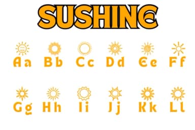 Sunshine by Chonada — Dingbats Font — thumbnail 2
