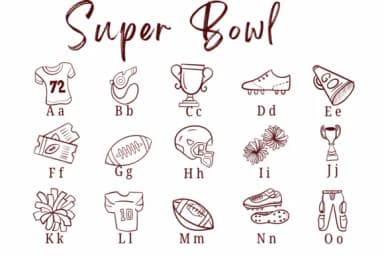 Super Bowl by Suphitchaya — Dingbats Font — thumbnail 2