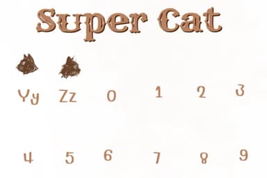 Super Cat by KinnareeART — Dingbats Font — thumbnail 4