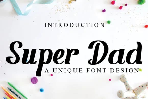 Super Dad by LetterPack — Slab Serif Font
