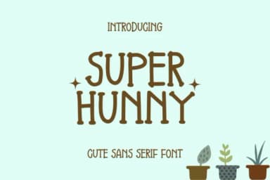 Super Hunny by SiapGraph — Slab Serif Font — thumbnail 1