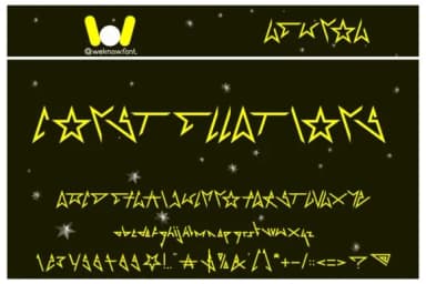 Super Star by weknow — Dingbats Font — thumbnail 3