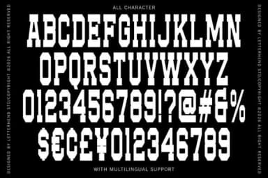 Superior Actioned by letterhend — Slab Serif Font — thumbnail 6