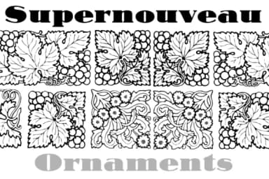 Supernouveau by Intellecta Design — Dingbats Font — thumbnail 2