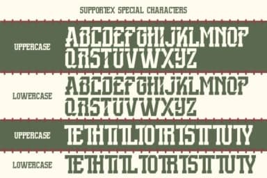 Supportex by pandekastudio — Slab Serif Font — thumbnail 8