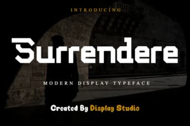 Surrendere by DisplayStudio_ — Slab Serif Font — thumbnail 1