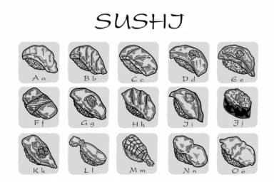 Sushi by Suphitchaya — Dingbats Font — thumbnail 2
