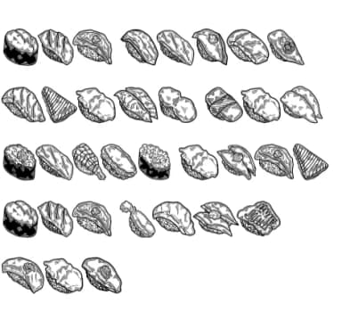 Sushi by Suphitchaya — Dingbats Font — thumbnail 8