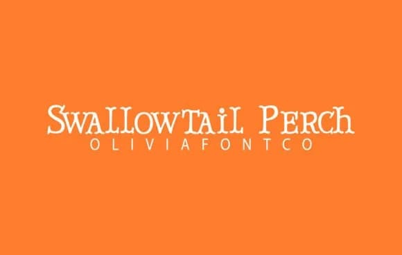 Swallowtail Perch by OliviaFontCo — Slab Serif Font