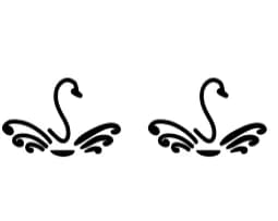 Swan Pattern by Chonada — Dingbats Font — thumbnail 7