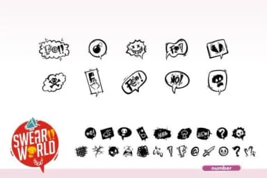 Swear Word by onoborgol — Dingbats Font — thumbnail 4